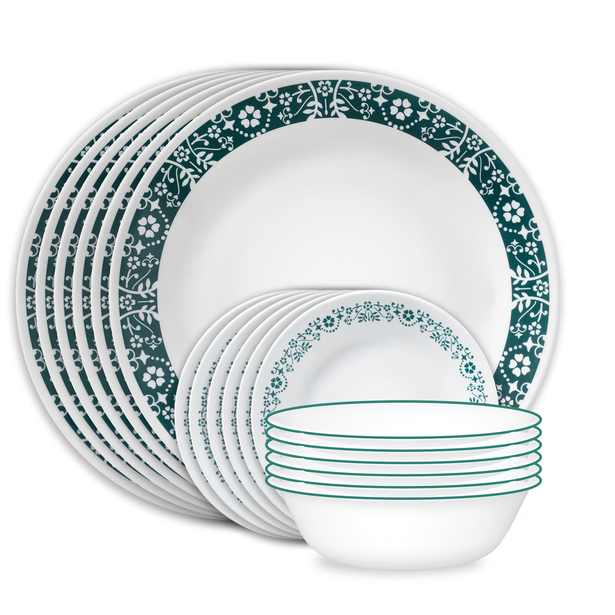 Corelle® Penelope 18-piece Dinnerware Set. Service for 6